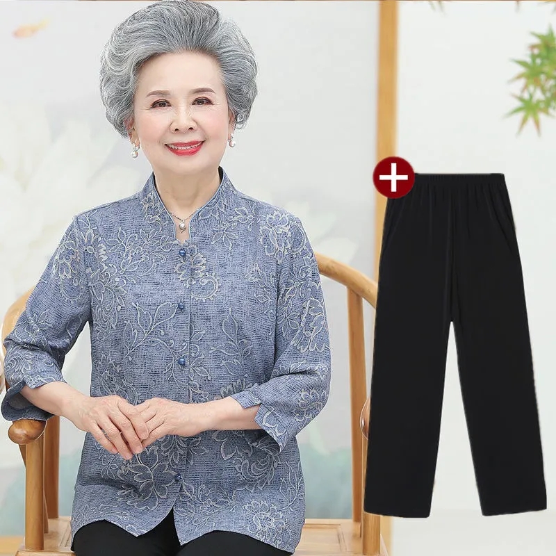 Summer Clothing Old Money - Camisas de abuela para ancianos, Tops