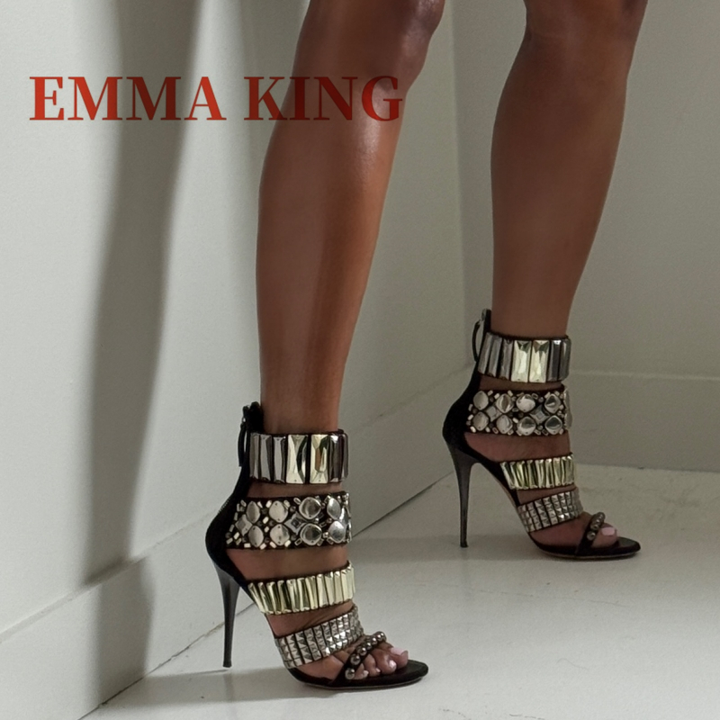 Summer Clothing Stores - Sandalias con correa en el tobillo
