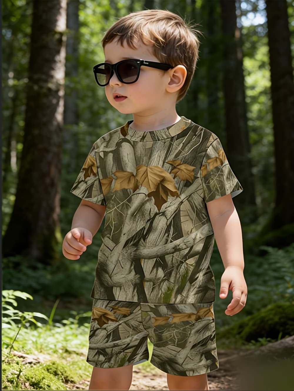 Summer Clothing List - Conjunto de Camuflaje para Niños, Estampado