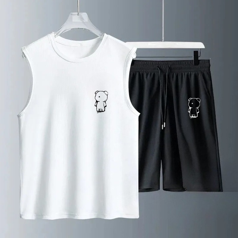 Summer Knit Clothing - Conjuntos de Camisetas sin Mangas para