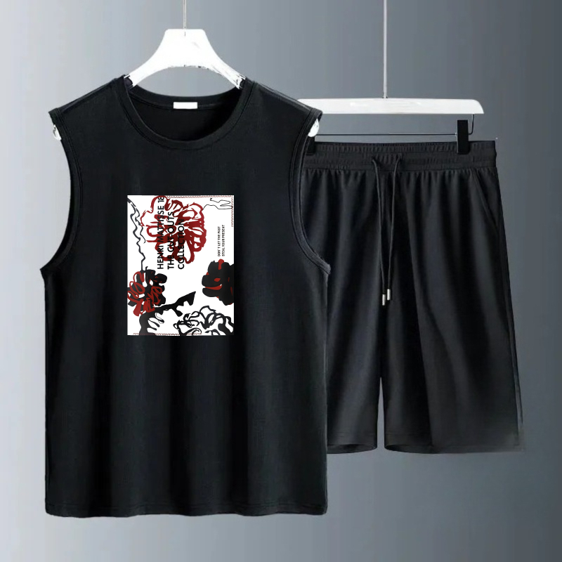 Summer Knit Clothing - Conjuntos de Camisetas sin Mangas para