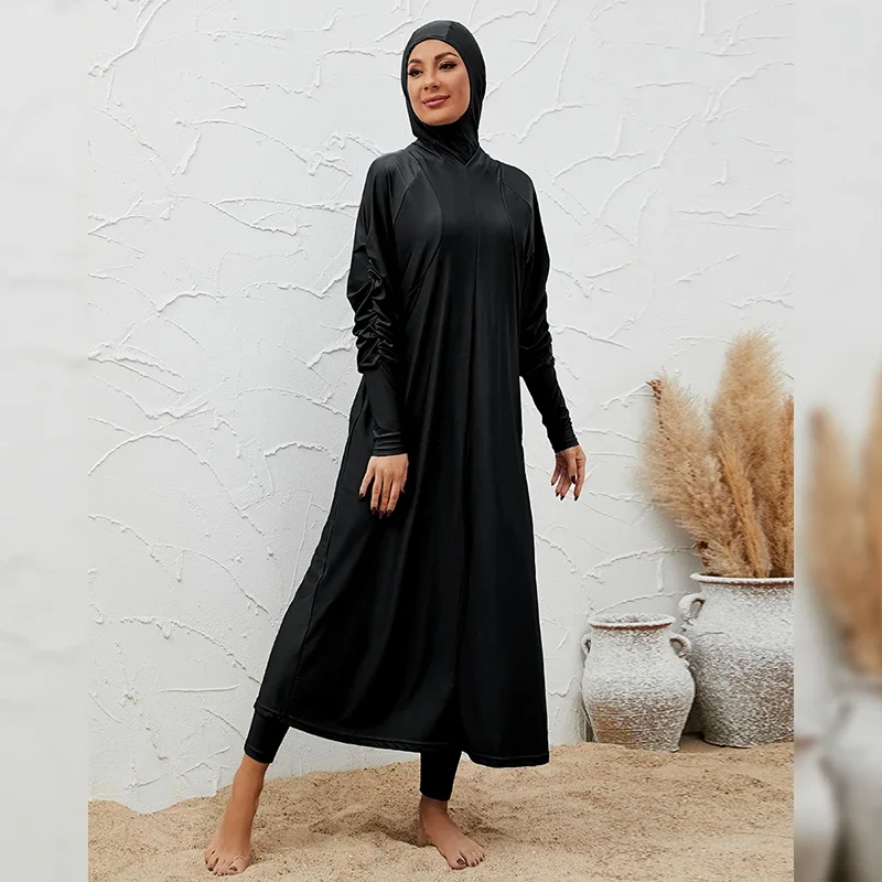 Summer Clothing Young Women - Conjunto de 3 piezas Abaya de
