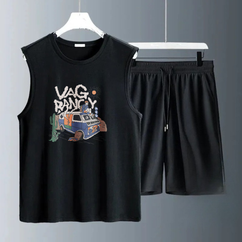 Conjuntos de Camisetas sin Man - Summer Knit Clothing reseña y precio