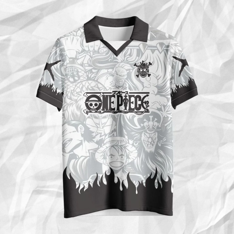 Camiseta Polo de Anime con Est - Japanese Summer Clothing Men reseña y precio