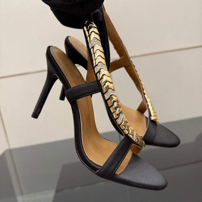Sandalias de gladiador de saté - Summer Clothing Stores reseña y precio
