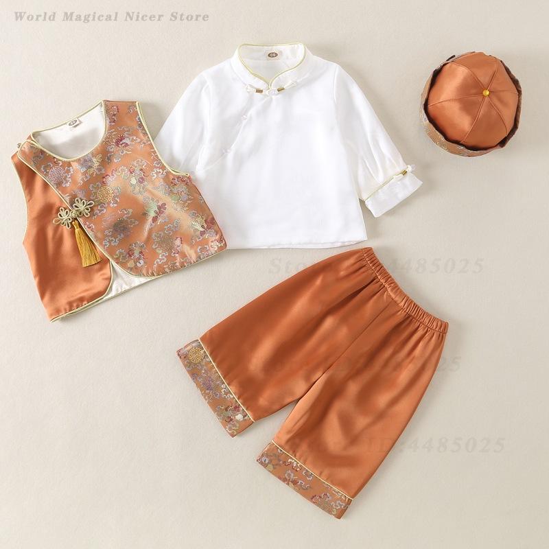 Traje Tang de Primavera/Verano - Summer Clothing Baby Boy reseña y precio