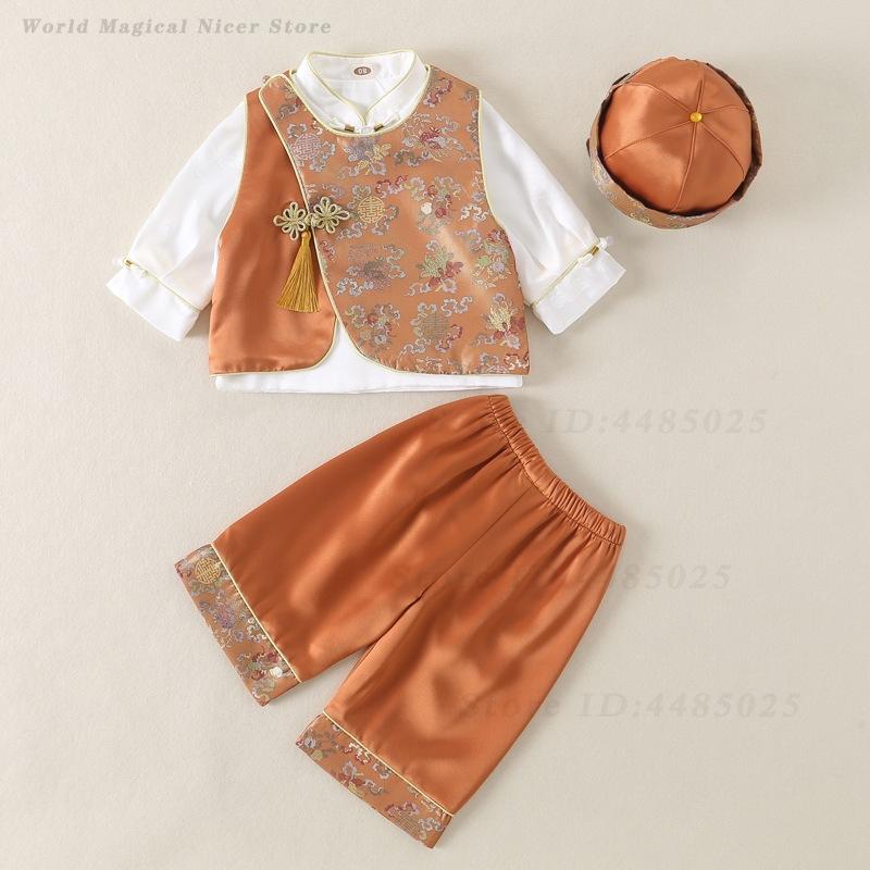 Traje Tang de Primavera/Verano - Summer Clothing Baby Boy reseña y precio