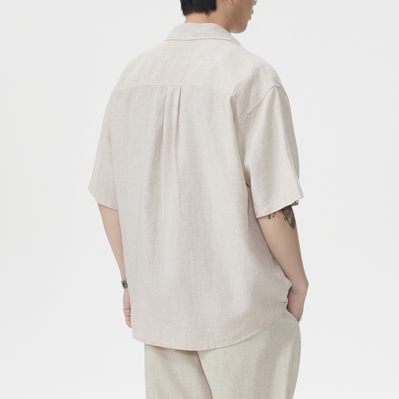 Camisa de Manga Corta para Hom - Summer Clothing Old Money reseña y precio