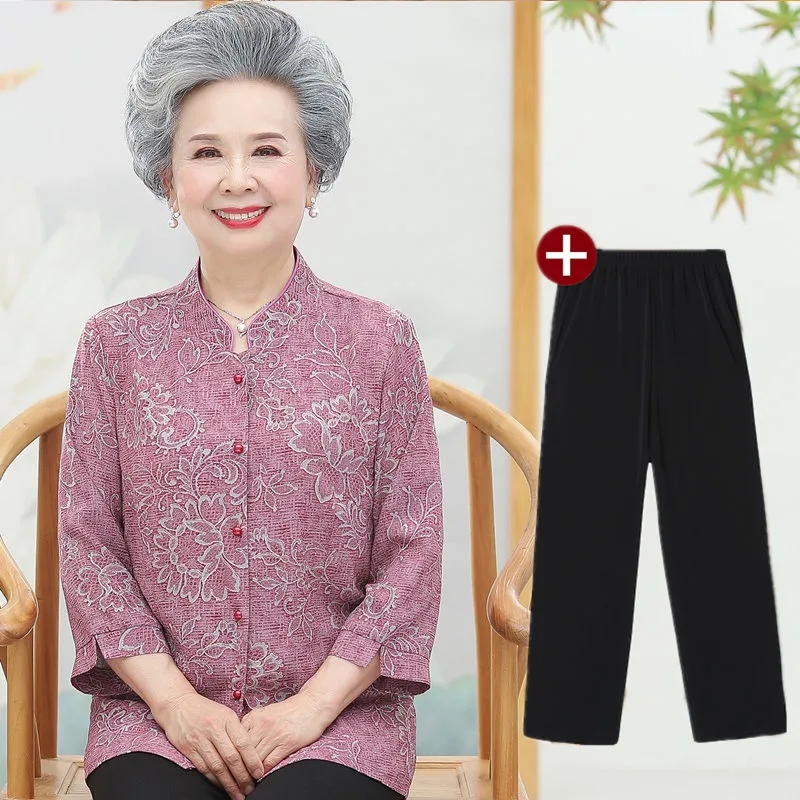 Camisas de abuela para anciano - Summer Clothing Old Money reseña y precio