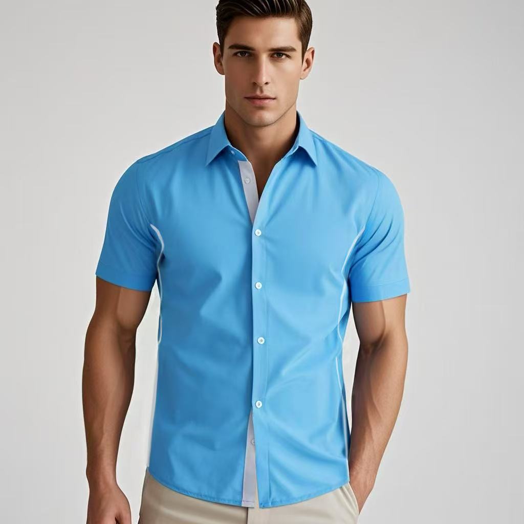 Camisas Formales Elásticas de  - Summer Clothing Old Money reseña y precio