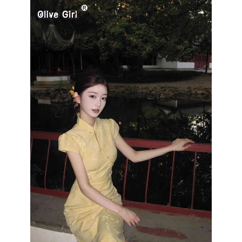 Vestido Cheongsam mejorado Qip - Summer Clothing Young Women reseña y precio