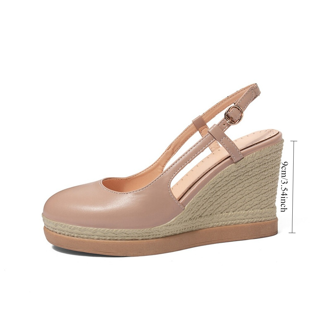 Sandalias de cuña con correa e - Espadrille Sandal Women reseña y precio