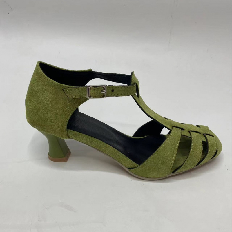 Sandalias de tacón bajo de gam - Summer Clothing Stores reseña y precio