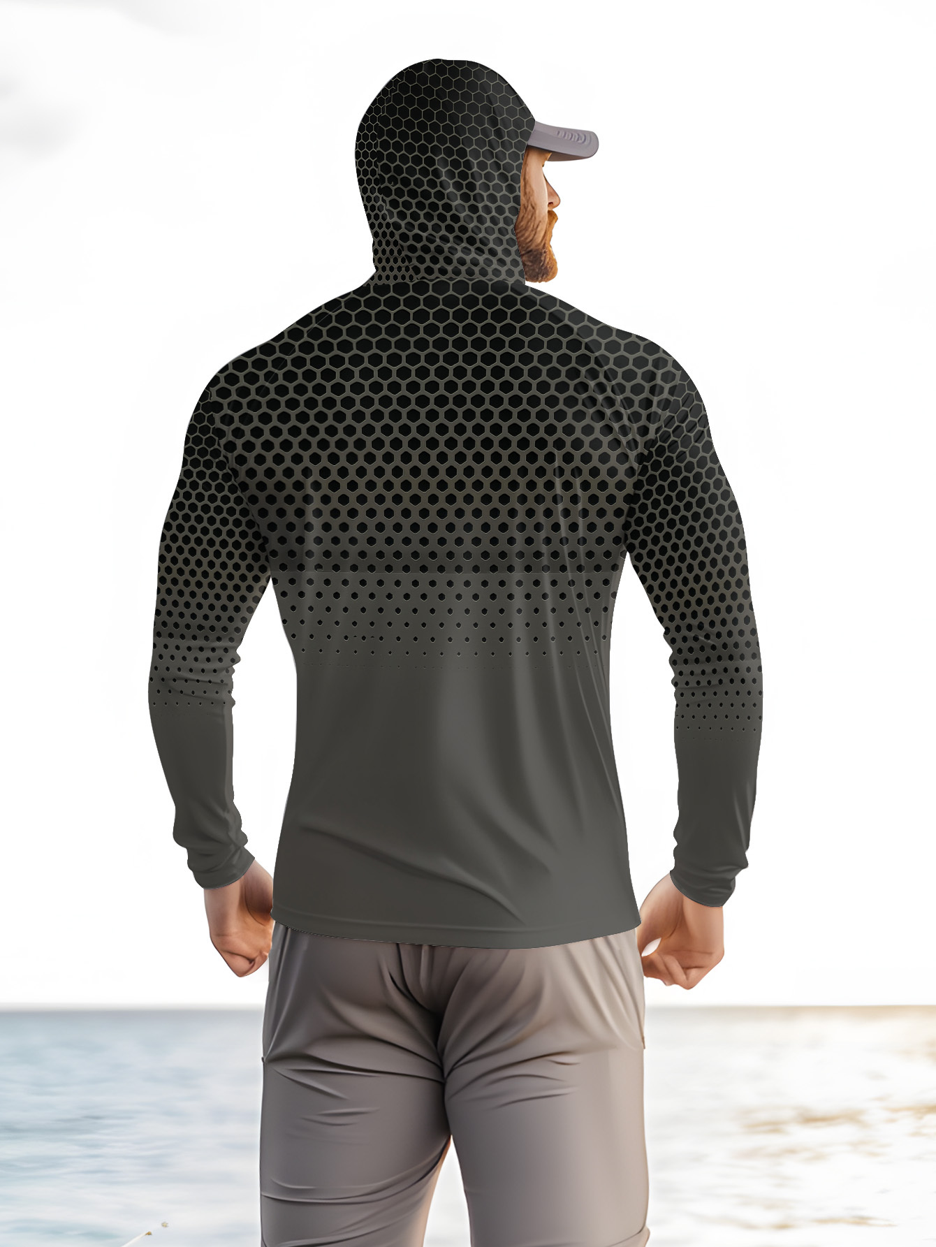 Camisa de pesca con capucha pa - Summer Knit Clothing reseña y precio