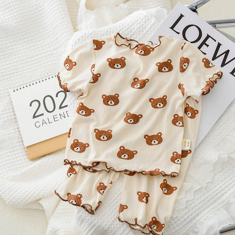 Conjunto de pijama informal de - Summer Clothing Baby Boy reseña y precio