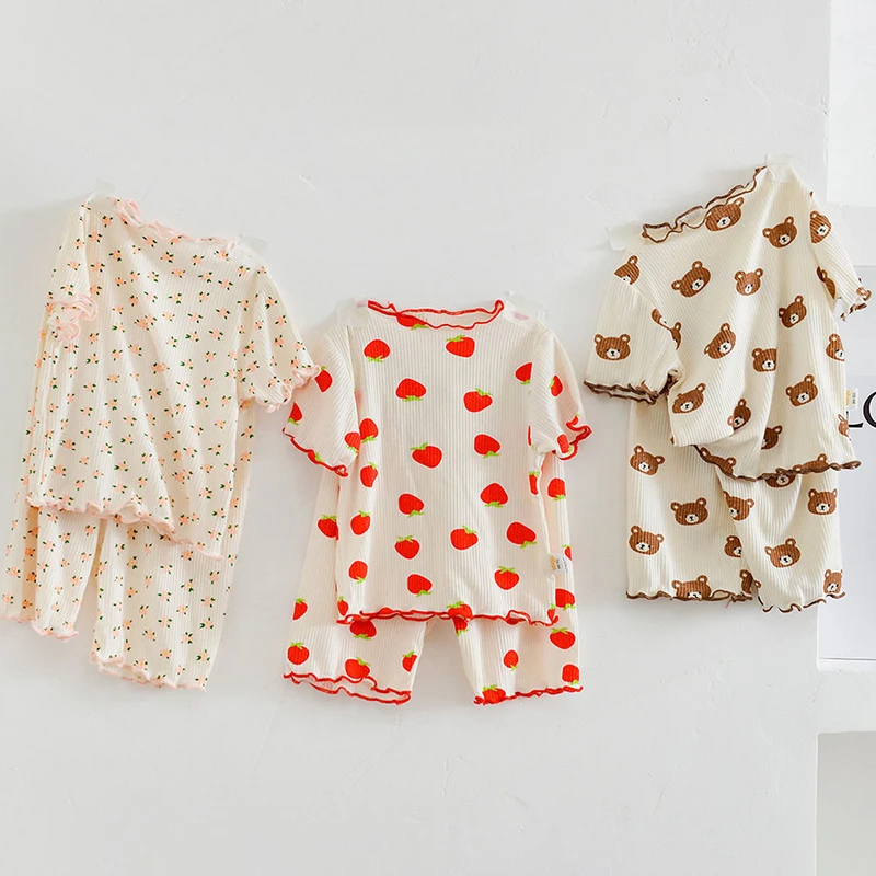 Conjunto de pijama informal de - Summer Clothing Baby Boy reseña y precio