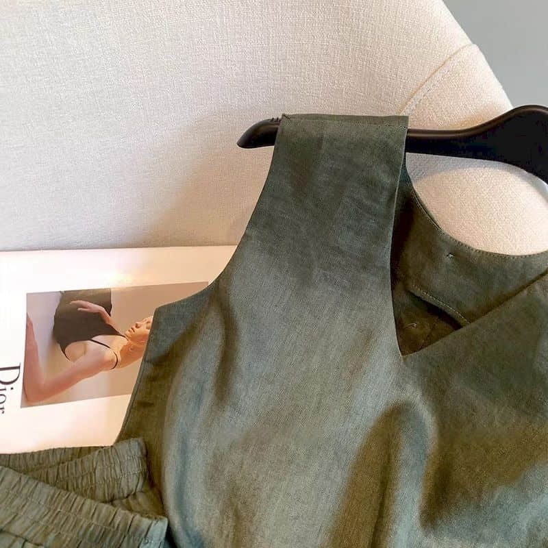 Conjuntos de Shorts Estilo Old - Summer Clothing Old Money reseña y precio