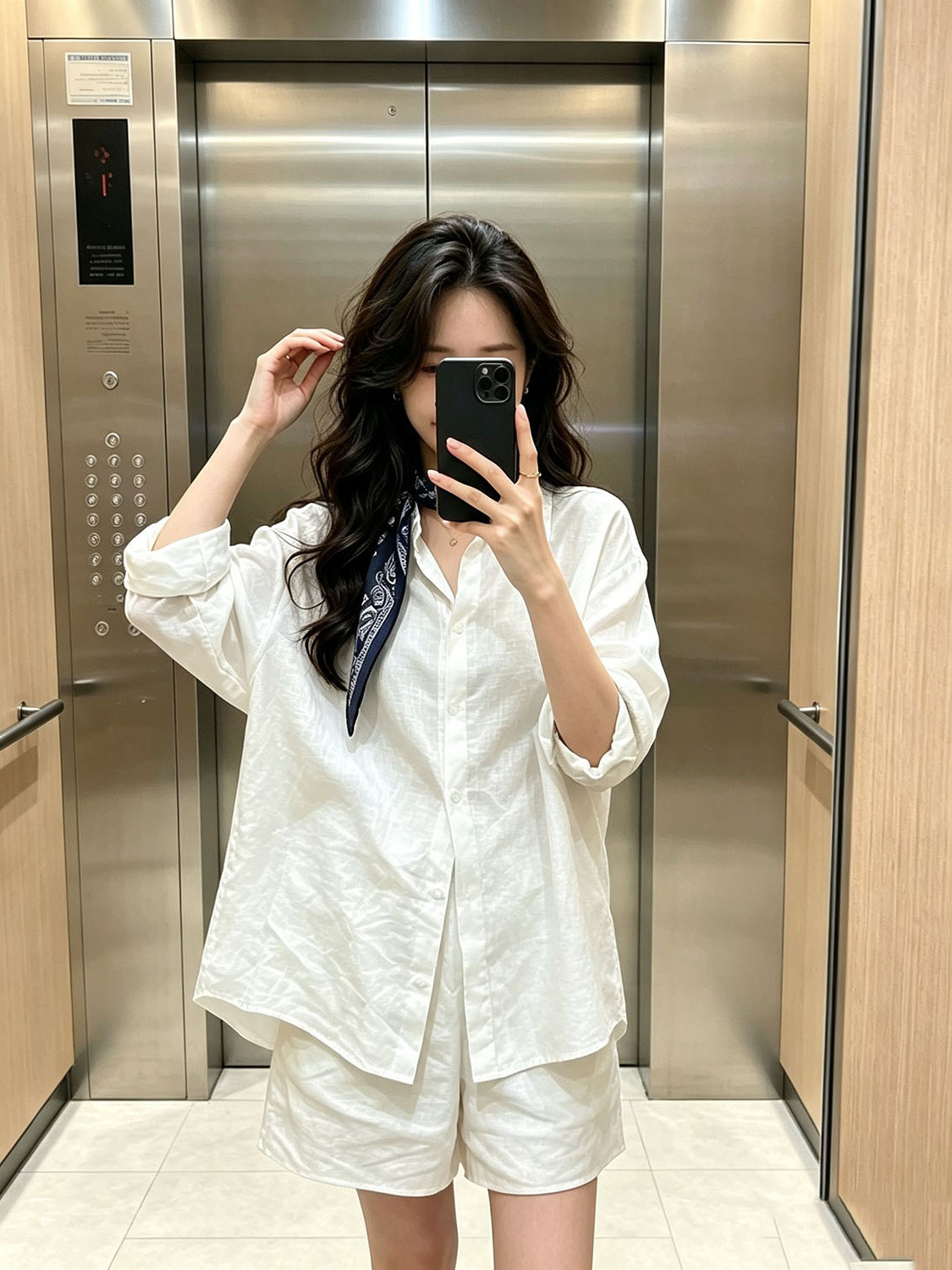 Conjunto de Camisa Blanca Esti - Summer Clothing Old Money reseña y precio
