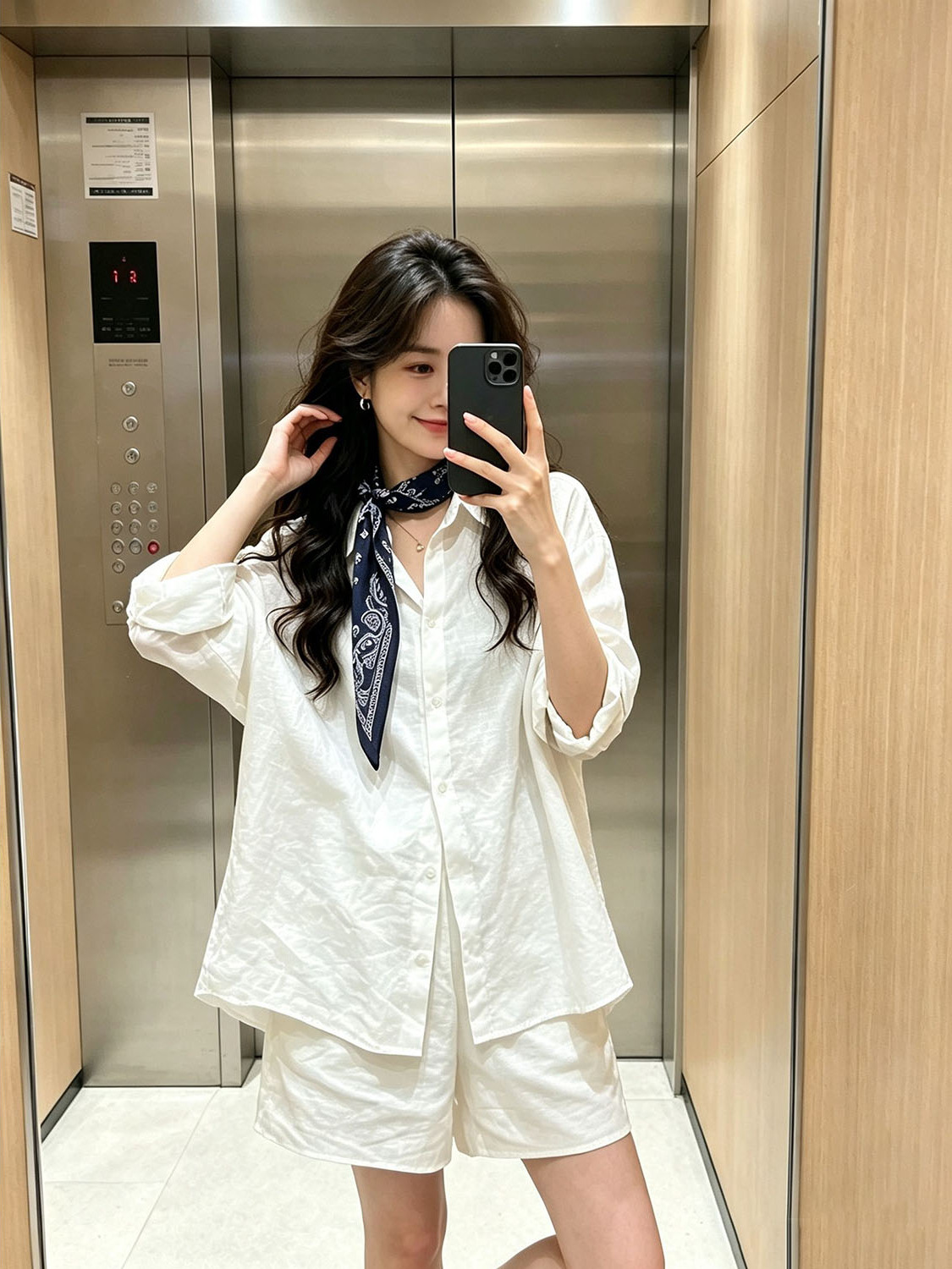 Conjunto de Camisa Blanca Esti - Summer Clothing Old Money reseña y precio