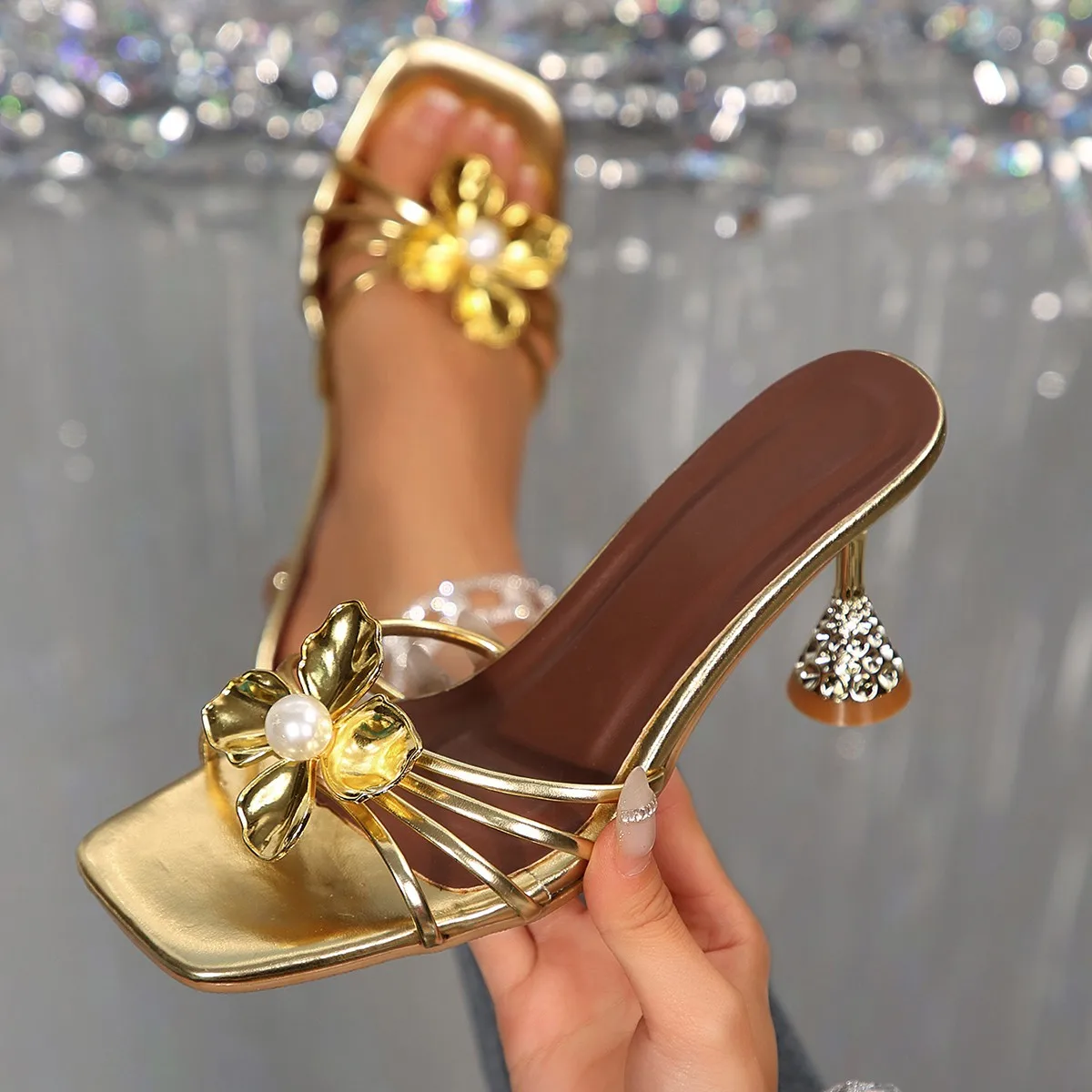 Sandalias Vintage de Metal con - Summer Clothing Stores reseña y precio