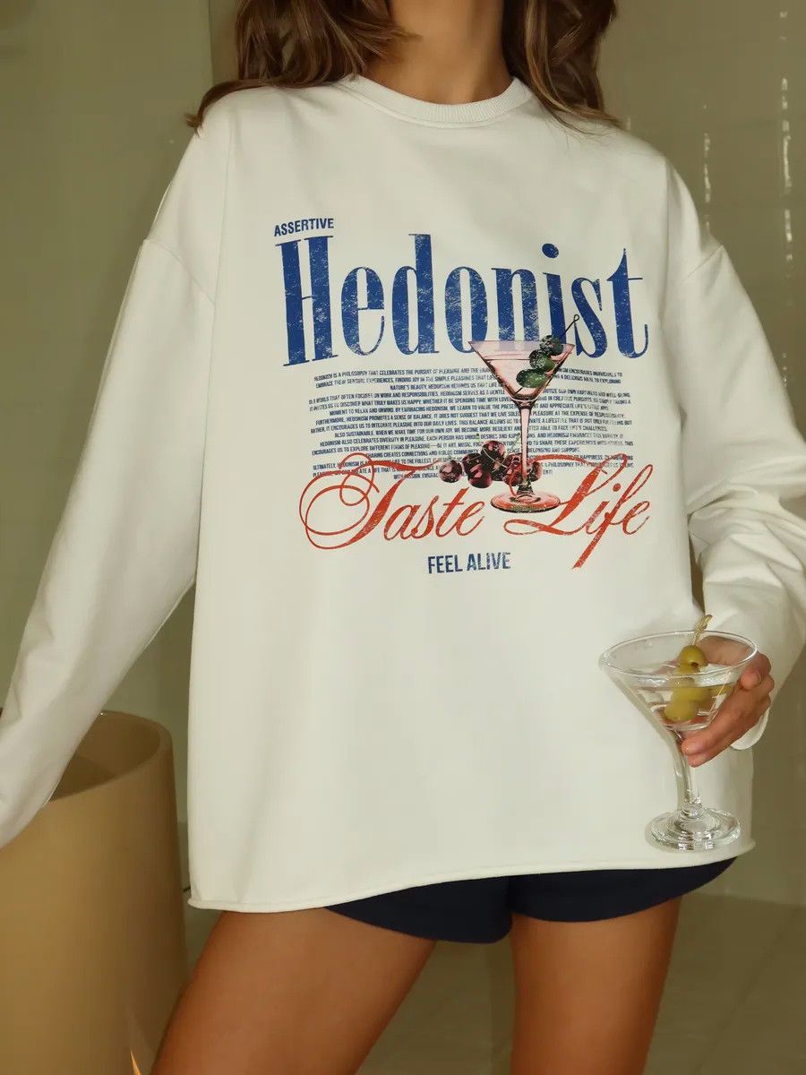 Sudadera estética con estampad - Summer Clothing Old Money reseña y precio