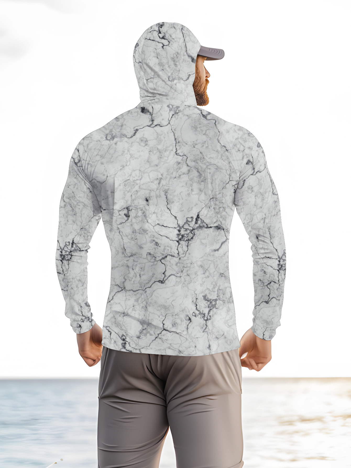 Camisa de pesca con capucha pa - Summer Knit Clothing reseña y precio