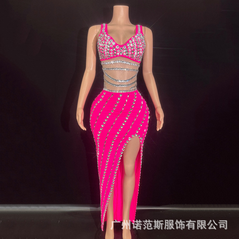 Vestido de lujo con tirantes y - Summer Clothing Resort reseña y precio