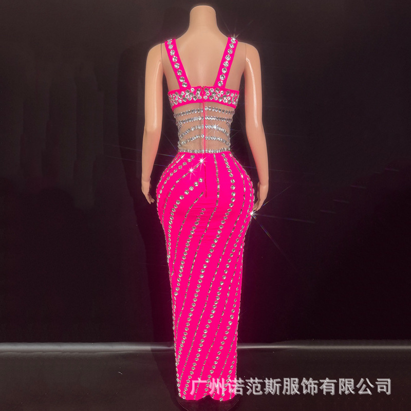 Vestido de lujo con tirantes y - Summer Clothing Resort reseña y precio