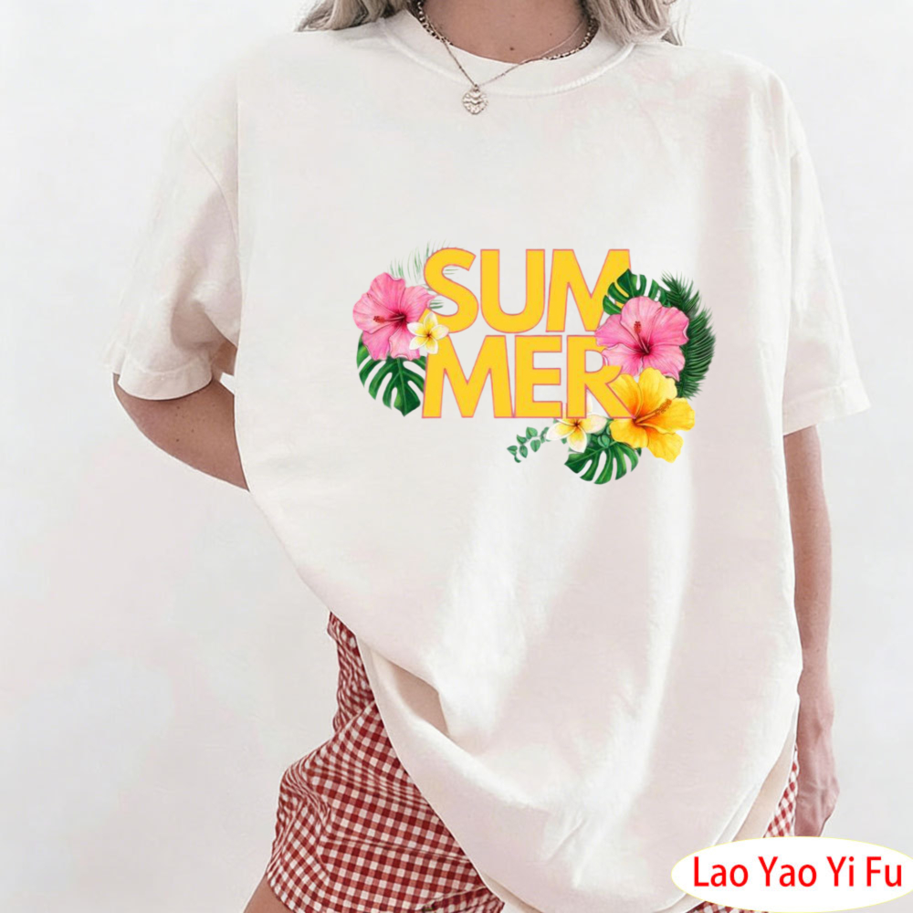 Camiseta Floral Tropical de Ve - Summer Clothing Resort reseña y precio