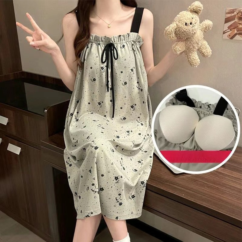 Camisón de princesa lindo y du - Summer Clothing Young Women reseña y precio