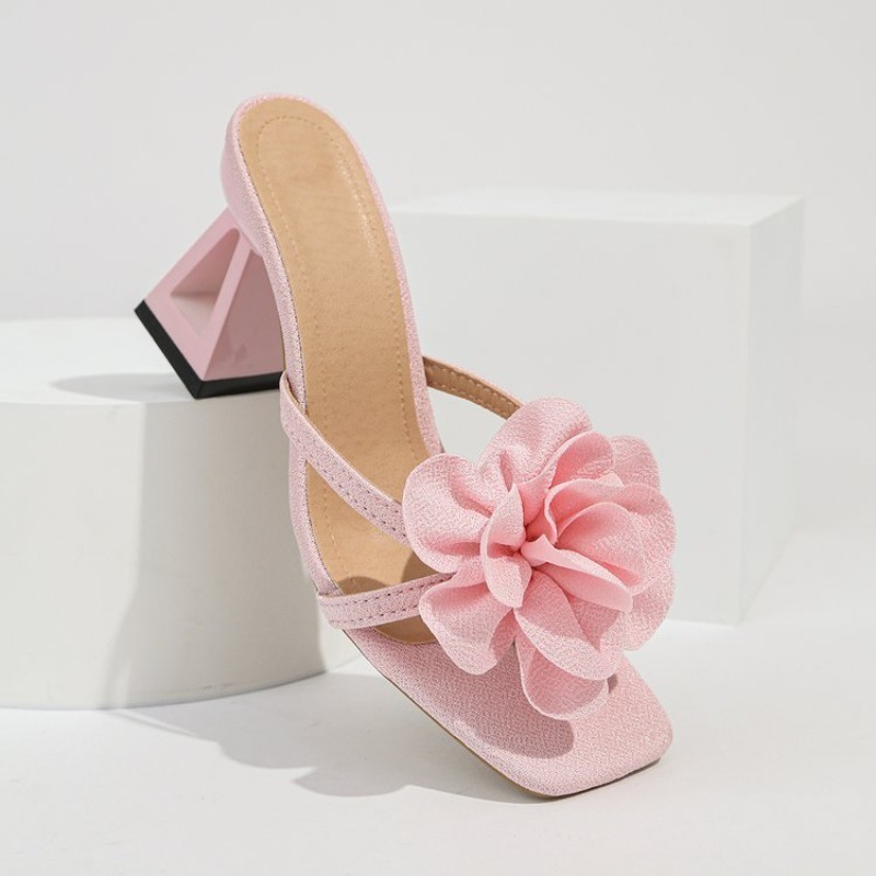 Sandalias de tacón alto con de - Summer Clothing Stores reseña y precio