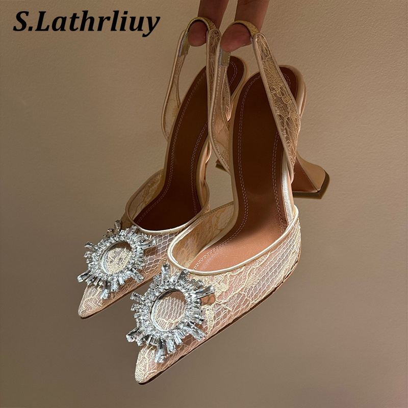 Sandalias con diamantes de imi - Summer Clothing Stores reseña y precio