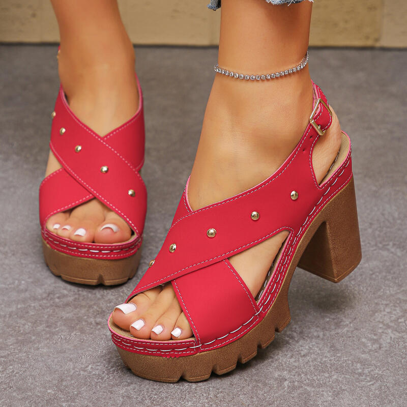 Sandalias de gladiador con cor - Summer Clothing Stores reseña y precio