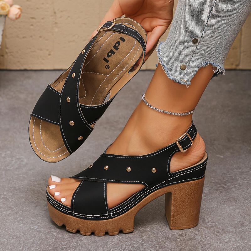 Sandalias de gladiador con cor - Summer Clothing Stores reseña y precio