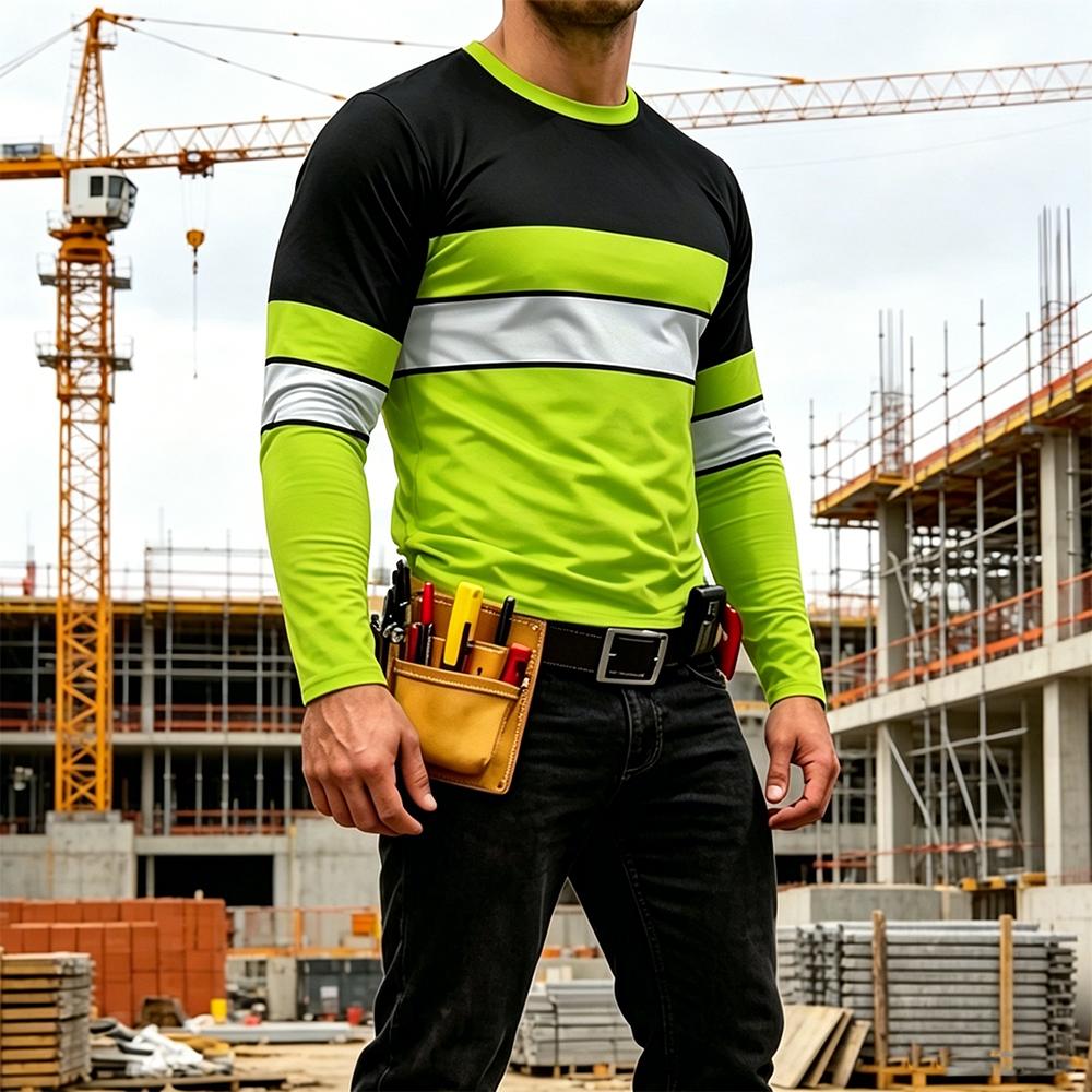 Camiseta de Trabajo a Rayas de - Summer Knit Clothing reseña y precio